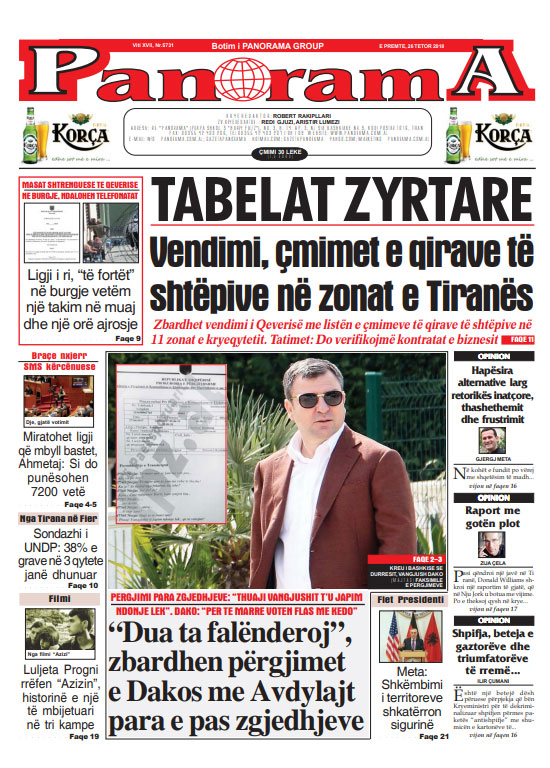 GAZETA SHQIPTARE PANORAMA PDF